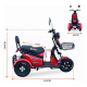 Triciclo Eletrico Adulto Scooter Passeio Mobilidade - Family 500w